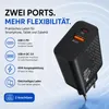 40W USB-C GaN Ladegerät mit 2m USB-C Ladekabel (20W) - Produktbild-Vorschau 7