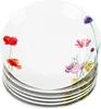zestaw 6 talerzyków do ciasta Marie porcelana 6 osób deser Podgląd zdjęcia produktu 2