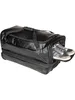 A black duffel bag with shoes sticking out of a side compartment. Anteprima dell’immagine prodotto