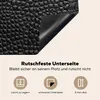 KitchenYeah© Herdabdeckplatte Leder - Textur - Schwarz - Produktbild-Vorschau 5