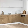 vidaXL Armoire basse à tiroirs Lyon Chêne Artisan Voir les images du produit 2