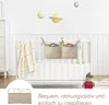 2 Stücke Babybett Organizer Hängend, 2-in-1 Baby Produktbild-Vorschau 5