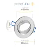 Sweet LED Einbaustrahler deckenspot aluminium GU10 Produktbild-Vorschau 2