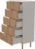 UnboxG 5-Schubladen Kommode mit goldenen Metallgriffen, Produktbild-Vorschau 8