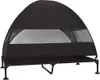 vidaXL Zvýšený pelíšek pro psy černý 127 x 81 x 108 cm Náhled obrázku produktu 6