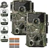2Stk Wildkamera 4K 36MP Abzugsentfernung Bis 20m mit Produktbild-Vorschau 1