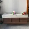 Lavabo in pietra sinterizzata Lavabo doppio Lavello con due Anteprima dell’immagine prodotto 9