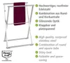 WENKO Handtuch Ständer LAVA Kleider Halter Stangen Bad WC Produktbild-Vorschau 2