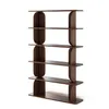Bücherregal Chilly CODY - 120 x 181,5 cm - in Dunkelbraun Produktbild-Vorschau 3