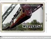 Blechschild Städte Wuppertal Deutschland Schwebebahn Produktbild-Vorschau 2