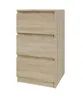 Kommode 40cm AVEN Sonoma-Eiche, 3 Schubladen, Sideboard, Produktbild-Vorschau 3