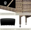 tectake® Rattan Sitzgruppe Porto für 6 Personen Produktbild-Vorschau 4