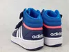Kinderschuhe Adidas Hoops Mid 3.0 Sneakers Junior Blau - Produktbild-Vorschau 12