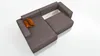 Ecksofa TOR mit Schlaffunktion. Farbe: Mocca. Produktbild-Vorschau 5