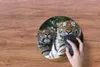 MuchoWow® Mauspad Mousepad Tiger - Wald - Köpfe 30x30 cm - Produktbild-Vorschau 3