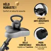 SPORTANA® Eagle 2 Vélo d’appartement d’exercice pliable Voir les images du produit 4
