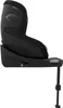 A black Cybex Sirona Gi i-Size Reboard child seat is shown from the side on a white background. Náhled obrázku produktu