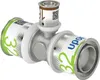 UPONOR S-Press PLUS, T-Stück, reduziert, 32-16-32, 1 Stk. Produktbild-Vorschau 1