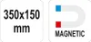 Obdĺžnikový magnetický podnos 350 x 150 mm YT-0831 Náhľad obrázku produktu 11