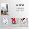 ELMOWO - Edelstahl Handtuchhalter ohne Bohren 4-armig - Produktbild-Vorschau 3