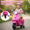 COSTWAY dětská motorka elektrická, Vespa 12V motorka s Náhled obrázku produktu 5