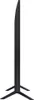 Side view of a black flat-screen television on a white background. Produktbild-Vorschau