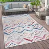 Outdoor Teppich Wetterfest Wohnzimmer Balkon Skandinavisch Produktbild-Vorschau 1