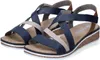Rieker Schuhe Damen Keil Sandaletten Sandalen V3663, Produktbild-Vorschau 18