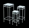 DanDiBo Blumenhocker Weiß Metall Eckig Blumenständer 96314 Produktbild-Vorschau 8