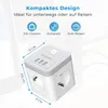VOOMY 7-in-1 Mehrfachstecker – Steckdosenadapter 4-Fach mit Produktbild-Vorschau 6