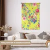 MuchoWow® Wandteppich Wandbehang Blumen - Farben - Pastell Produktbild-Vorschau 2