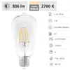 Eglo 110012 LED E27 Leuchtmittel 1x7W Ø64mm warmweiss Produktbild-Vorschau 4