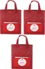 3 x Filz-Geschenktasche "Von Herzen fröhliche Weihnachten" Produktbild-Vorschau 3