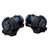 PH Fitness Ensemble d'haltères réglables 24KG bleu foncé - Voir les images du produit 1