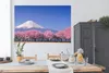 MuchoWow® Poster Fuji in Asien mit Kirschblüten im Produktbild-Vorschau 3