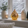 LED Deko-Tropfen 21 cm Frosty-Gold mit Timer 6h/18h Produktbild-Vorschau 9