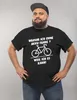 Herren T-Shirt Warum ich ohne Akku fahre E-Bike Fahhrad Produktbild-Vorschau 3