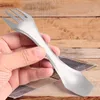 2 w 1 – łyżka-widelec „Spork” z tytanu – na piknik, w Podgląd zdjęcia produktu 2