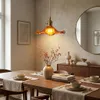 Lampada a sospensione FLOR, attacco E27, vetro ondulato Anteprima dell’immagine prodotto 6