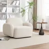 Křeslo HOMLA HELMI, barva ecru, 108 × 87 × 73 cm Náhled obrázku produktu 7