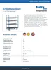 Fetra Etagenwagen mit 4 Böden L x B 1000 x 700 mm 1200 kg Produktbild-Vorschau 2