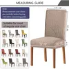 6er Set Stretch Stuhlhussen für Esszimmerstühle, Produktbild-Vorschau 7