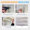 BOOMET Regalträger 1-reihig für Wandschienen · 2 Farben · Produktbild-Vorschau 3