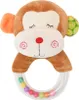 Lorelli Baby Rassel Plüschtier 13 cm Rasselring Greifling Produktbild-Vorschau 2