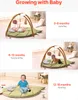 Tapis de jeu VEVOR, tapis d'éveil avec 6 jouets sensoriels, Voir les images du produit 2
