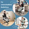 COSTWAY Ergonomischer Kniestuhl, Kniehocker mit schrägem Produktbild-Vorschau 4