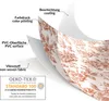 Tischdecke Wachstuch Blumen Beige Robust Wasserabweisend Produktbild-Vorschau 3