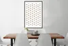 MuchoWow® MuchoWow® Gerahmtes Poster Wohnzimmer - Muster - Produktbild-Vorschau 3