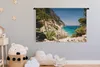 MuchoWow® Wandteppich Wandbehang Der Blick auf die felsige Produktbild-Vorschau 3