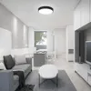 LED Solution Čierne prisadené LED svietidlo Plano okrúhle Náhľad obrázku produktu 2